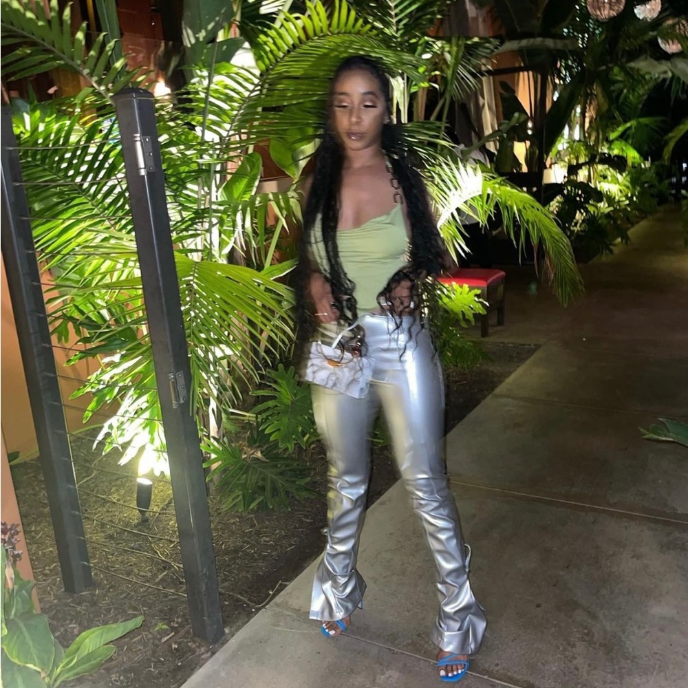 White gold sublime havoc trousers